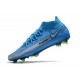 Nike Phantom GT Elite DF FG Neuf Crampons Bleu Argent