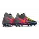 Chaussure Nouvelle Nike Phantom GT Elite Dynamic Fit FG Gris Bleu Rose