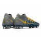 Nouvelles Nike Phantom GT Elite Dynamic Fit FG Bleu Gris Jaune