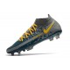 Nouvelles Nike Phantom GT Elite Dynamic Fit FG Bleu Gris Jaune