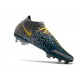 Nouvelles Nike Phantom GT Elite Dynamic Fit FG Bleu Gris Jaune