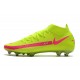 Chaussure Nouvelles Nike Phantom GT Elite Dynamic Fit FG Vert Rose