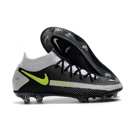 Nike Phantom GT Elite DF FG Neuf Crampons Noir Gris Vert