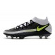 Nike Phantom GT Elite DF FG Neuf Crampons Noir Gris Vert