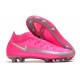 Chaussure Nouvelles Nike Phantom GT Elite Dynamic Fit FG Rose Argent