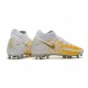 Nike Phantom GT Elite DF FG Neuf Crampons Or Blanc