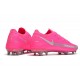 Nike Crampons de Foot Phantom GT Elite FG Rose Argent