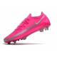 Nike Crampons de Foot Phantom GT Elite FG Rose Argent