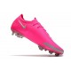 Nike Crampons de Foot Phantom GT Elite FG Rose Argent