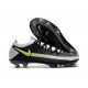 Nike Chaussure Phantom GT Elite FG Noir Gris Jaune