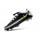 Nike Chaussure Phantom GT Elite FG Noir Gris Jaune