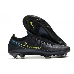 Nike Chaussure Phantom GT Elite FG Noir Vert