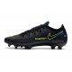 Nike Chaussure Phantom GT Elite FG Noir Vert