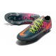 Nike Chaussure Phantom GT Elite FG Gris Bleu Rose