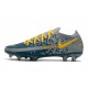 Nike Chaussure Phantom GT Elite FG Bleu Jaune