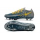 Nike Chaussure Phantom GT Elite FG Bleu Jaune