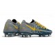 Nike Chaussure Phantom GT Elite FG Bleu Jaune