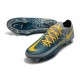 Nike Chaussure Phantom GT Elite FG Bleu Jaune