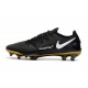 Nike Chaussure Phantom GT Elite Tech Craft FG Noir Or