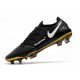 Nike Chaussure Phantom GT Elite Tech Craft FG Noir Or