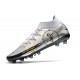 Crampons Nike Phantom GT Elite AG-Pro Platine Pur Argent Metallique Noir