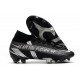 Crampons Nike Mercurial Superfly VII Elite DF FG Future Noir Argent