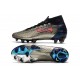 Crampons Nike Mercurial Superfly VII Elite DF FG Argento Blu Rosso