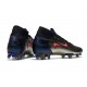 Crampons Nike Mercurial Superfly VII Elite DF FG Argento Blu Rosso