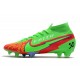 Crampons Nike Mercurial Superfly VII Elite DF FG Faith Vert Rouge