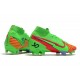 Crampons Nike Mercurial Superfly VII Elite DF FG Faith Vert Rouge