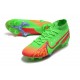 Crampons Nike Mercurial Superfly VII Elite DF FG Faith Vert Rouge