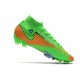 Crampons Nike Mercurial Superfly VII Elite DF FG Faith Vert Rouge