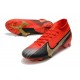 Crampons Nike Mercurial Superfly VII Elite DF FG Rouge Noir Or