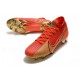 Crampons Nike Mercurial Superfly VII Elite DF FG CR100 Rouge Or