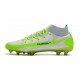 Nike Phantom GT Elite DF FG Neuf Crampons Blanc Vert