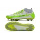 Nike Phantom GT Elite DF FG Neuf Crampons Blanc Vert