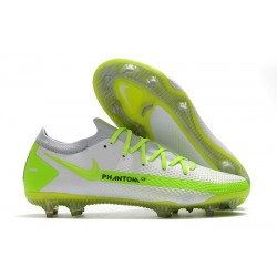 Nike Chaussure Phantom GT Elite FG Blanc Vert