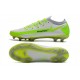 Nike Chaussure Phantom GT Elite FG Blanc Vert
