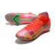 Crampons Nike Mercurial Superfly VIII Elite FG Rubis Argent Metallique