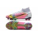 Crampons Nike Mercurial Superfly VIII Elite FG Blanc Multicolore 