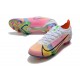 Nike Nouvelle Mercurial Vapor 14 Elite FG Blanc Multicolore