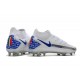 Nike Phantom GT Elite DF FG Neuf Crampons Blanc Bleu