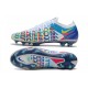 Nike Chaussure Phantom GT Elite 3D FG Blanc Bleu Rose Jaune