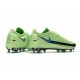 Nike Chaussure Phantom GT Elite FG Vert Noir