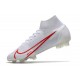 Nike Neuf Mercurial Superfly 8 Elite FG Blanc Rouge