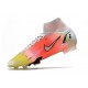 Crampons Nike Mercurial Superfly VIII Elite FG Blanc Mangue