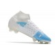 Nike Neuf Mercurial Superfly 8 Elite FG Blanc Bleu