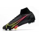 Nike Mercurial Superfly VIII Elite FG Black x Prism - Noir Jaune Rouge