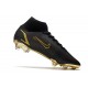 Crampons Nike Mercurial Superfly VIII Elite FG Noir Or