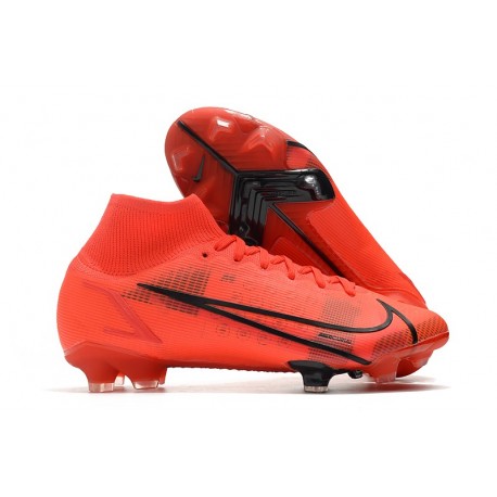 Nike Neuf Mercurial Superfly 8 Elite FG Rouge Noir